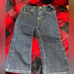 OshKosh B'gosh Girls Sz 24m Bootcut Blue Jeans